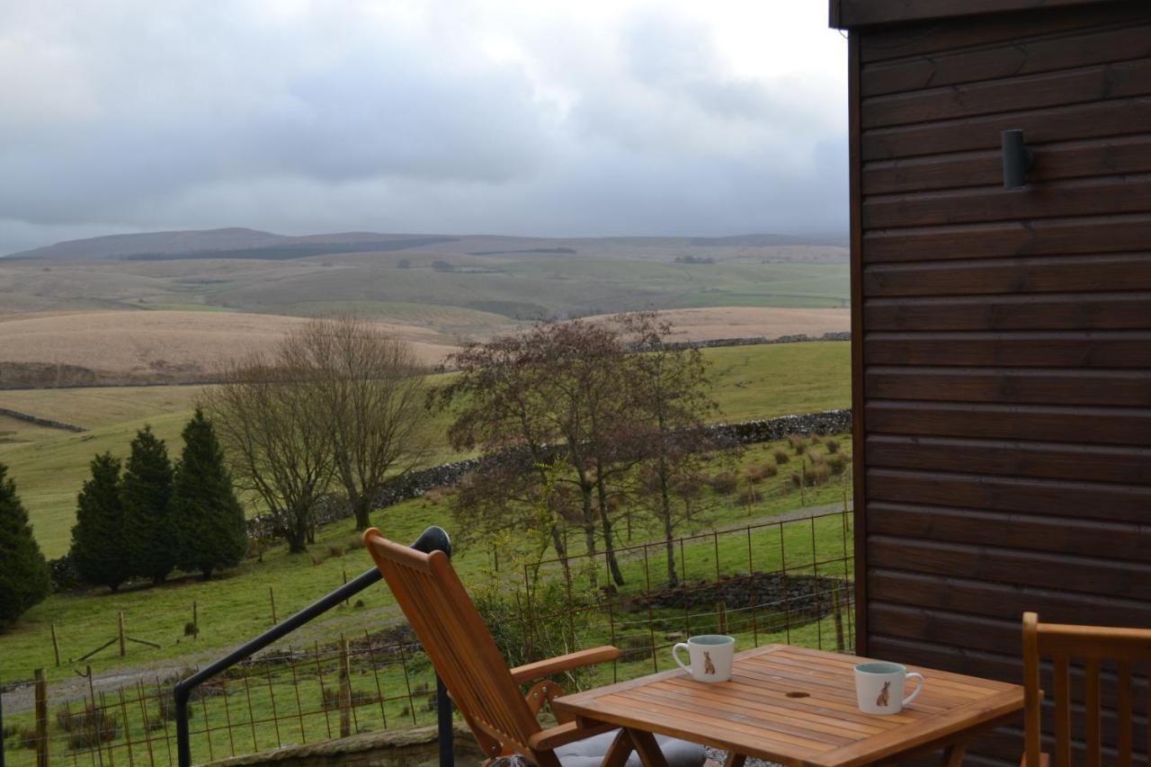 The Warren Lodge Cabin At Ashes Farm, Near Settle Luaran gambar