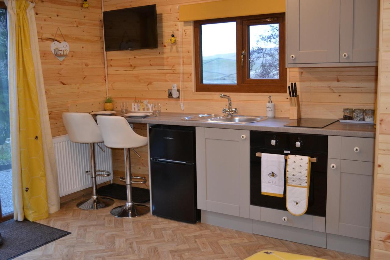 The Warren Lodge Cabin At Ashes Farm, Near Settle Luaran gambar